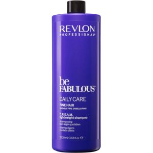Revlon Professional Be Fabulous Daily Care tömegnövelő sampon a selymes hajért