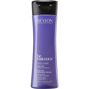 Revlon Professional Be Fabulous Daily Care tömegnövelő sampon a selymes hajért 250 ml