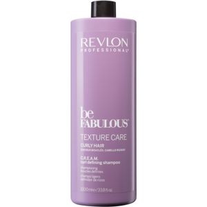 Revlon Professional Be Fabulous Texture Care hidratáló sampon a hajhullámok modellezéséhez