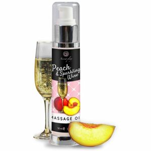 Secret play Peach & Sparkling Wine masszázsolaj 50 ml