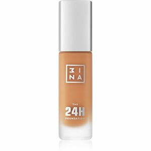 3INA The 24H Foundation tartós matt make-up árnyalat 657 Cold brown 30 ml