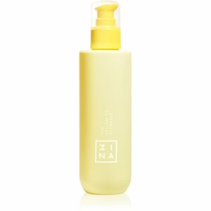 3INA Skincare The Yellow Oil Cleanser tisztító és sminklemosó olaj 200 ml