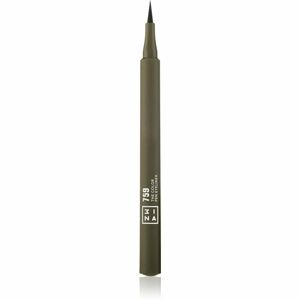 3INA The Color Pen Eyeliner tartós szemfilc árnyalat 759 - Olive green 1 ml