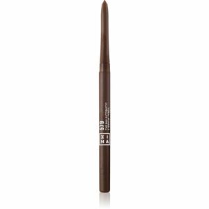 3INA The 24H Automatic Eyebrow Pencil szemöldök ceruza vízálló árnyalat 579 Dark brown 0,28 g