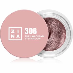 3INA The 24H Cream Eyeshadow krémes szemhéjfestékek árnyalat 306 Light pink 3 ml