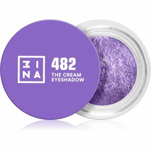 3INA The 24H Cream Eyeshadow krémes szemhéjfestékek árnyalat 482 - Purple 3 ml
