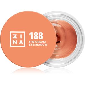 3INA The 24H Cream Eyeshadow krémes szemhéjfestékek árnyalat 188 Orange 3 ml