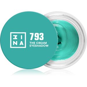 3INA The 24H Cream Eyeshadow krémes szemhéjfestékek árnyalat 793 Turquoise 3 ml