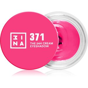 3INA The 24H Cream Eyeshadow krémes szemhéjfestékek árnyalat 371 - Electric Pink 3 ml