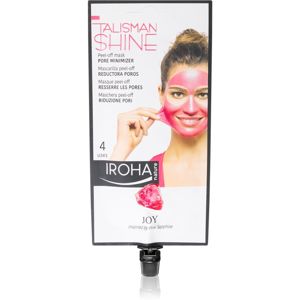 Iroha Talisman Shine Joy lehúzható maszk a bőr kisimításáért és a pórusok minimalizásáért