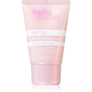 hello sunday the illuminating one védő sminkalap a make-up alá SPF 50 50 ml