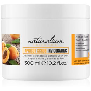 Naturalium Fresh Skin Apricot energetizáló testradír 300 ml