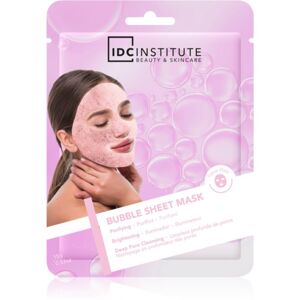 IDC Institute Bubble Sheet Mask egyszer használatos fátyolmaszk arcra 1 db