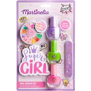 Martinelia Super Girl Nail Design Kit szett (gyermekeknek)