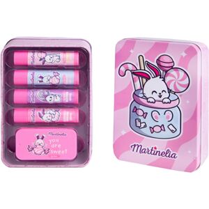 Martinelia Yummy Lip Care Tin Box ajándékszett 3y+(gyermekeknek)