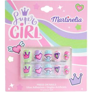 Martinelia Super Girl Nails műköröm gyermekeknek 10 db
