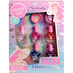 Martinelia Little Unicorn Nail & Lip Set ajándékszett (gyermekeknek)