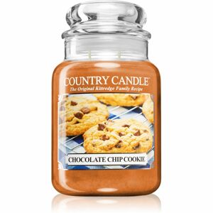 Country Candle Chocolate Chip Cookie illatos gyertya 652 g