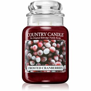 Country Candle Frosted Cranberries illatgyertya 680 g