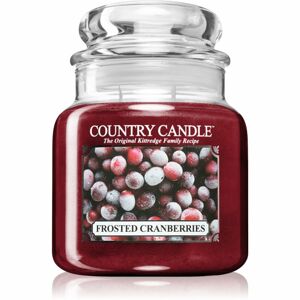 Country Candle Frosted Cranberries illatgyertya 453 g