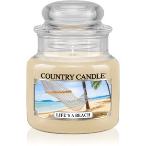 Country Candle Life's a Beach illatos gyertya