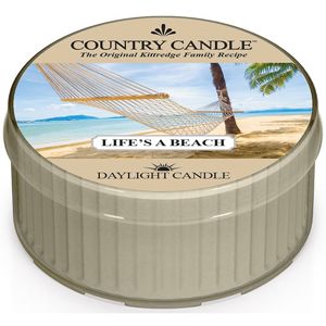 Country Candle Life's a Beach teamécses