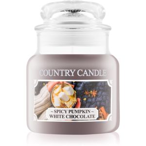 Country Candle Spicy Pumpkin White Chocolate illatgyertya 104 g