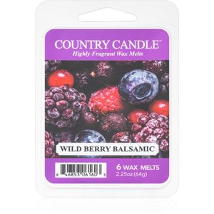 Country Candle Wild Berry Balsamic illatos viasz aromalámpába 64 g