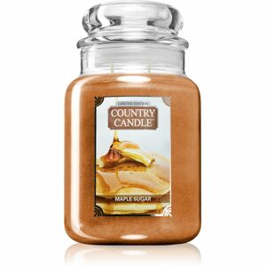 Country Candle Maple Sugar & Cookie illatos gyertya 680 g