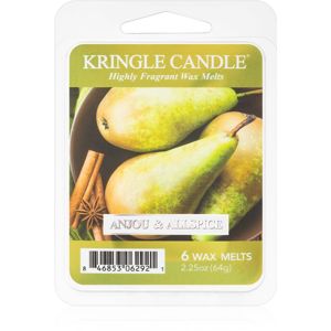 Kringle Candle Anjou & Allspice illatos viasz aromalámpába 64 g