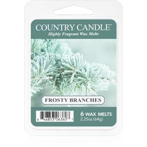 Country Candle Frosty Branches illatos viasz aromalámpába 64 g