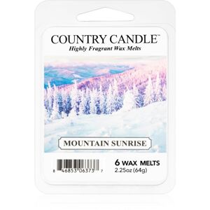 Country Candle Mountain Sunrise illatos viasz aromalámpába 64 g
