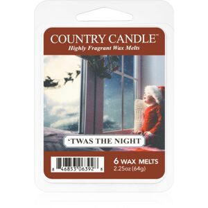 Country Candle Twas the Night illatos viasz aromalámpába 64 g