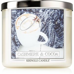 Kringle Candle Cashmere & Cocoa illatgyertya 411 g