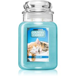 Country Candle Fresh Air Kitten illatos gyertya 680 g