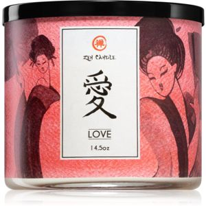 Kringle Candle Zen Love illatos gyertya 411 g