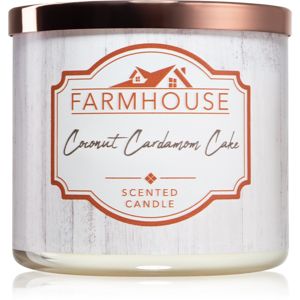 Kringle Candle Farmhouse Coconut Cardamom Cake illatgyertya 411 g