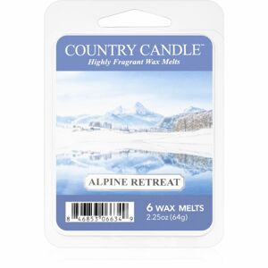 Country Candle Alpine Retreat illatos viasz aromalámpába 64 g