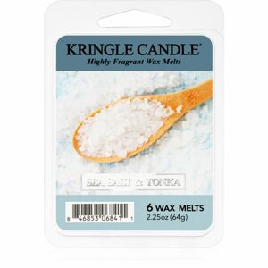Kringle Candle Sea Salt & Tonka illatos viasz aromalámpába 64 g
