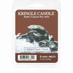 Kringle Candle Christmas Coal illatos viasz aromalámpába 64 g
