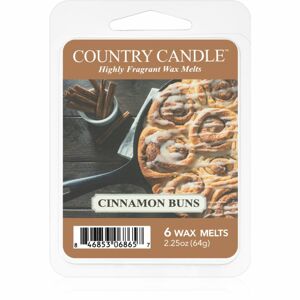Country Candle Cinnamon Buns illatos viasz aromalámpába 64 g