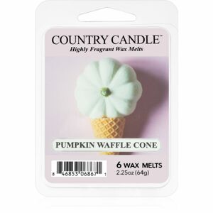 Country Candle Pumpkin Waffle Cone illatos viasz aromalámpába 64 g