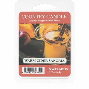 Country Candle Warm Cider Sangria illatos viasz aromalámpába 64 g
