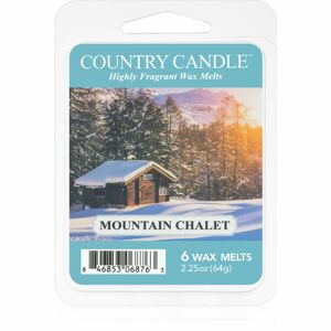 Country Candle Mountain Challet illatos viasz aromalámpába 64 g