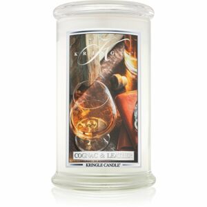 Kringle Candle Brandy & Leather illatgyertya 624 g