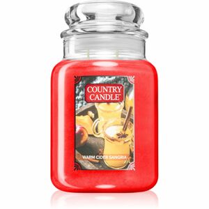 Country Candle Warm Cider Sangria illatgyertya 680 g