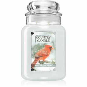 Country Candle First Fallen Snow illatgyertya 680 g