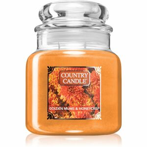 Country Candle Golden Mums & Honey Crisp illatgyertya 453 g
