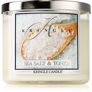 Kringle Candle Sea Salt & Tonka illatgyertya 411 g