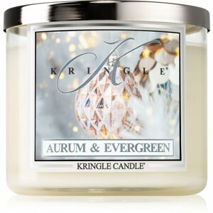 Kringle Candle Aurum & Evergreen illatgyertya 411 g